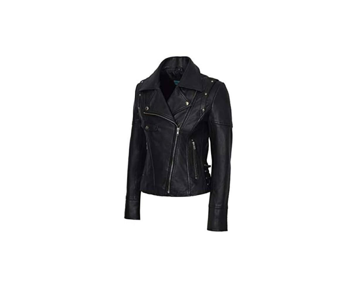 Moda Chamarra biker mujer 