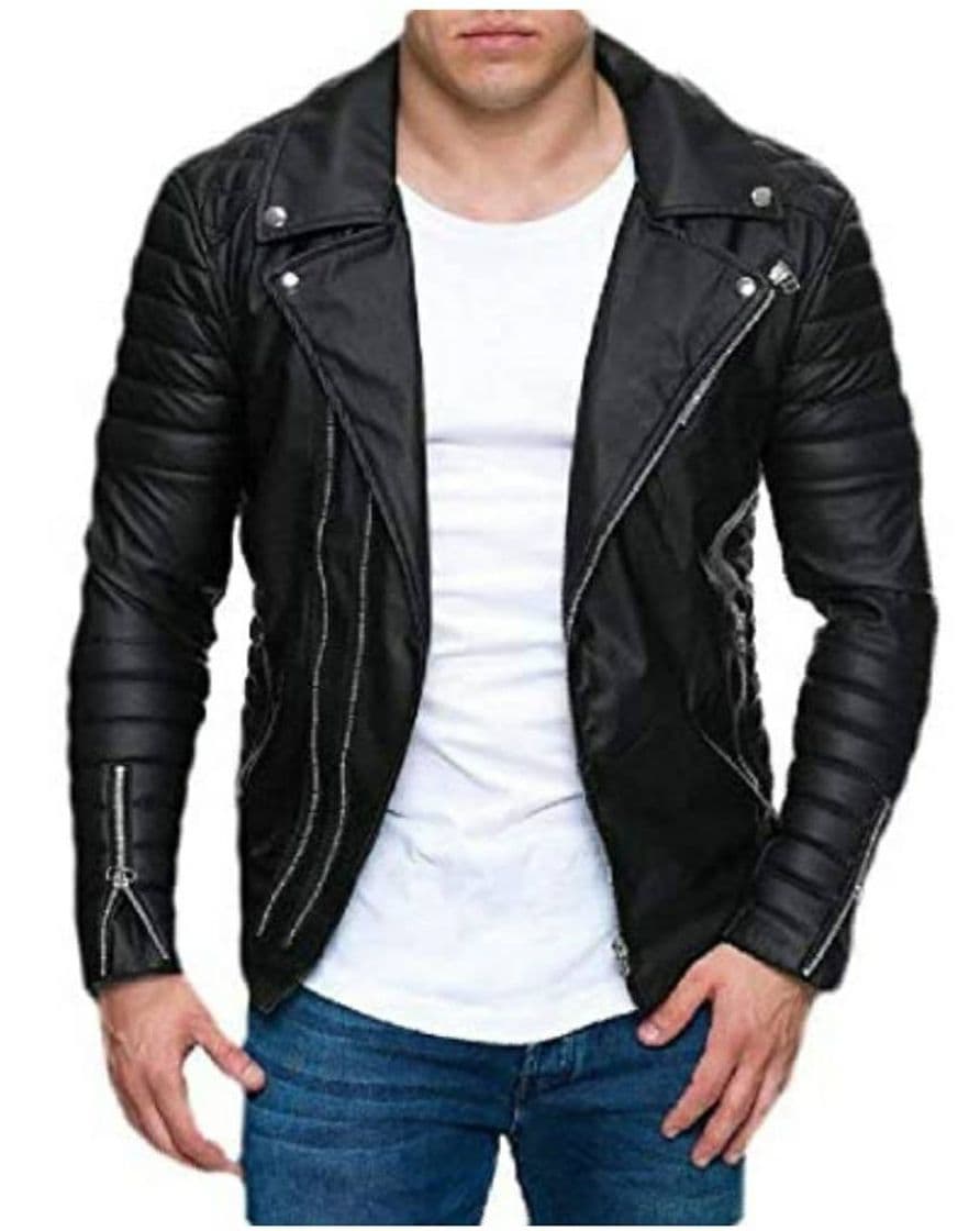 Moda Chamarra hombre biker