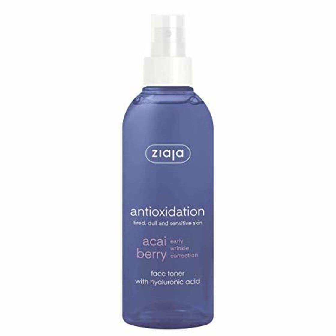 Product Ziaja Acai Berry cara tóner con ácido hialurónico Spray 200 ml