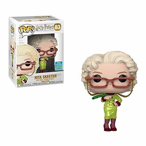 Juego Funko Pop Harry Potter Rita Skeeter with Quill SDCC 2019 Shared Sticker