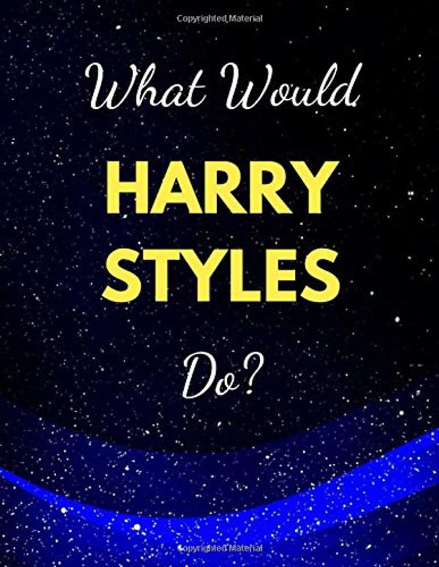 Libro What would Harry Styles do?: Notebook/notepad/diary/journal for girls, teens and women and