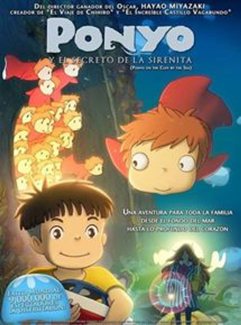 Movie Ponyo el secreto de la sirenita 