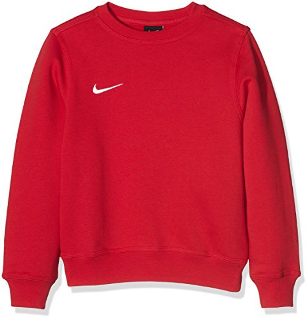 Fashion Nike Yth Team Club Crew - Sudadera para niño, Rojo