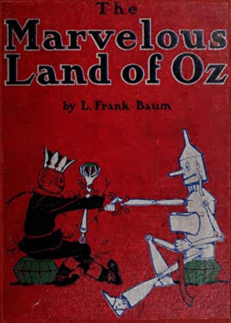 Libro A Handbook: The marvelous land of Oz - Book with Illustrations