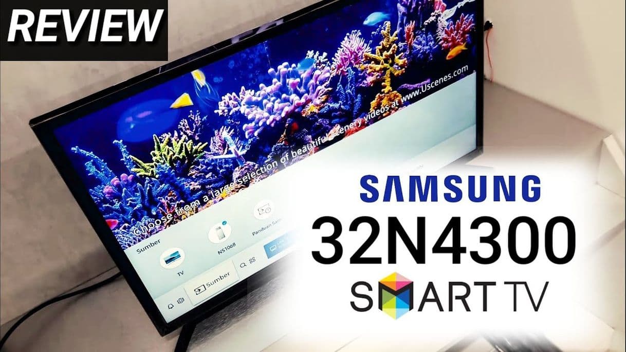 Electrónica Samsung HD 32N4300 - Smart TV HD de 32"