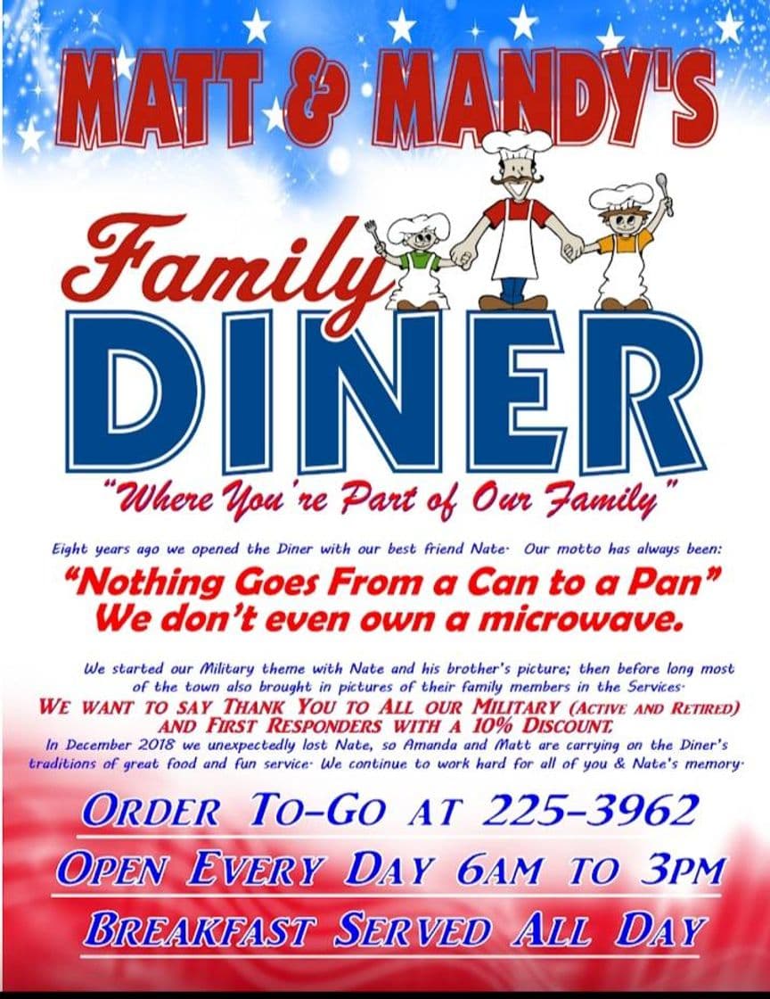 Restaurants MATT & MANDY'S FAMILY DINER