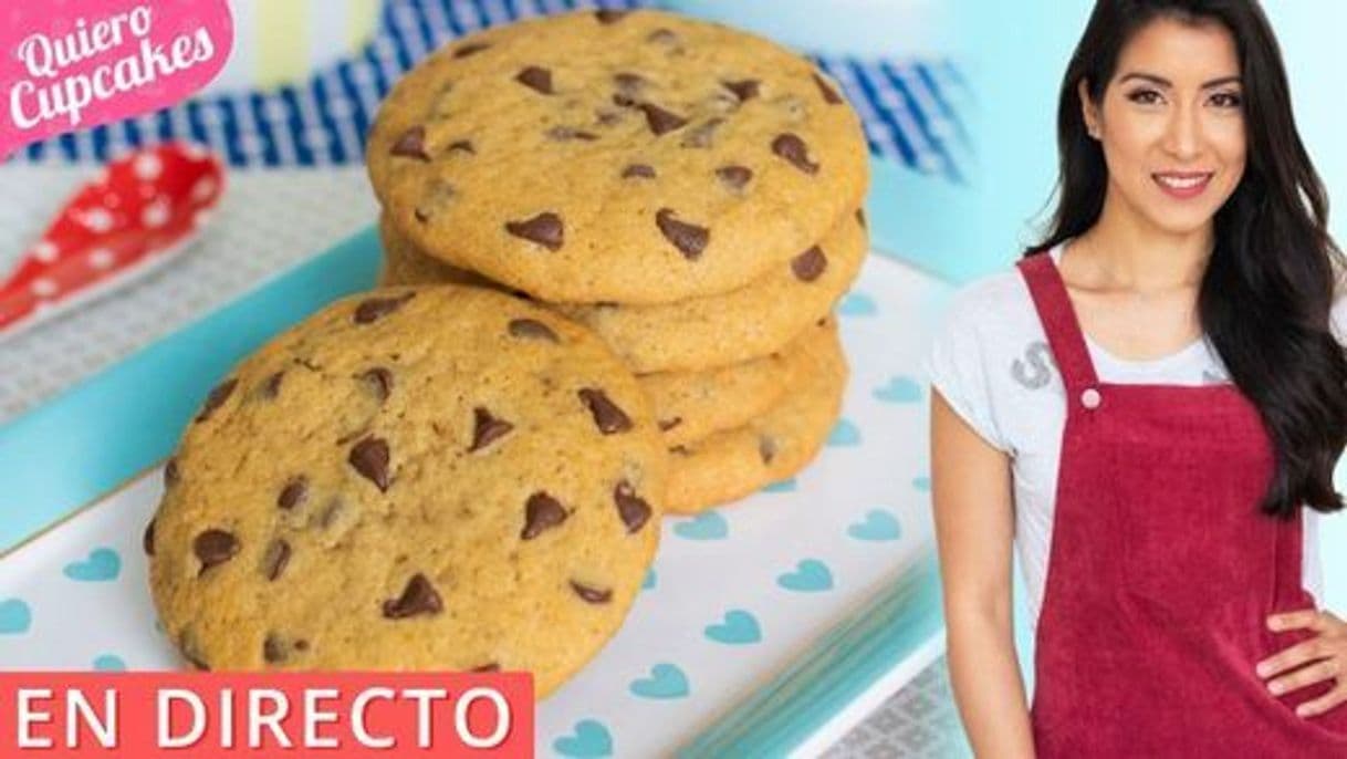 Fashion COOKIES CON CHIPS DE CHOCOLATE | Quiero Cupcakes!