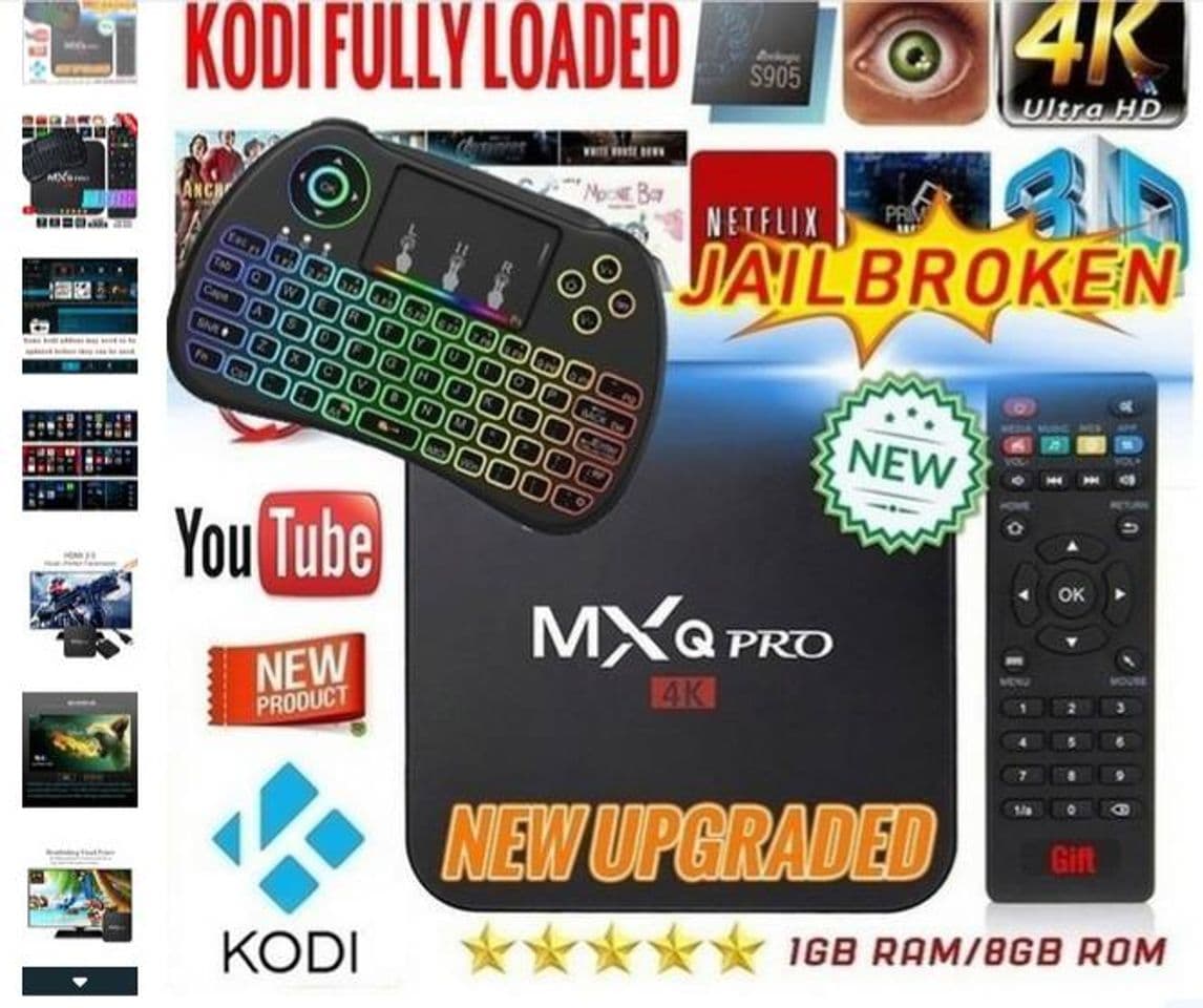 Product TV Box MxQ Pro