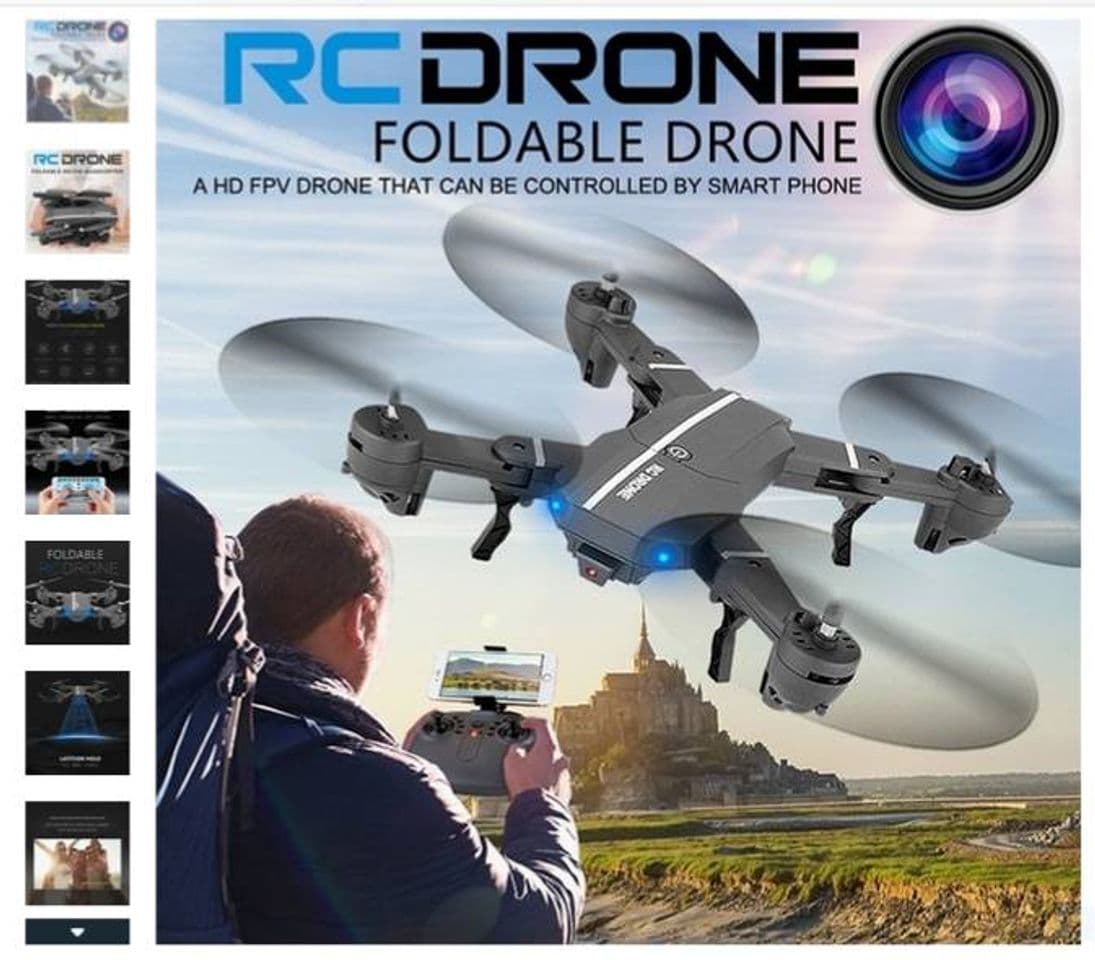 Product Dron Quadracopter Controlado por Smartphone 