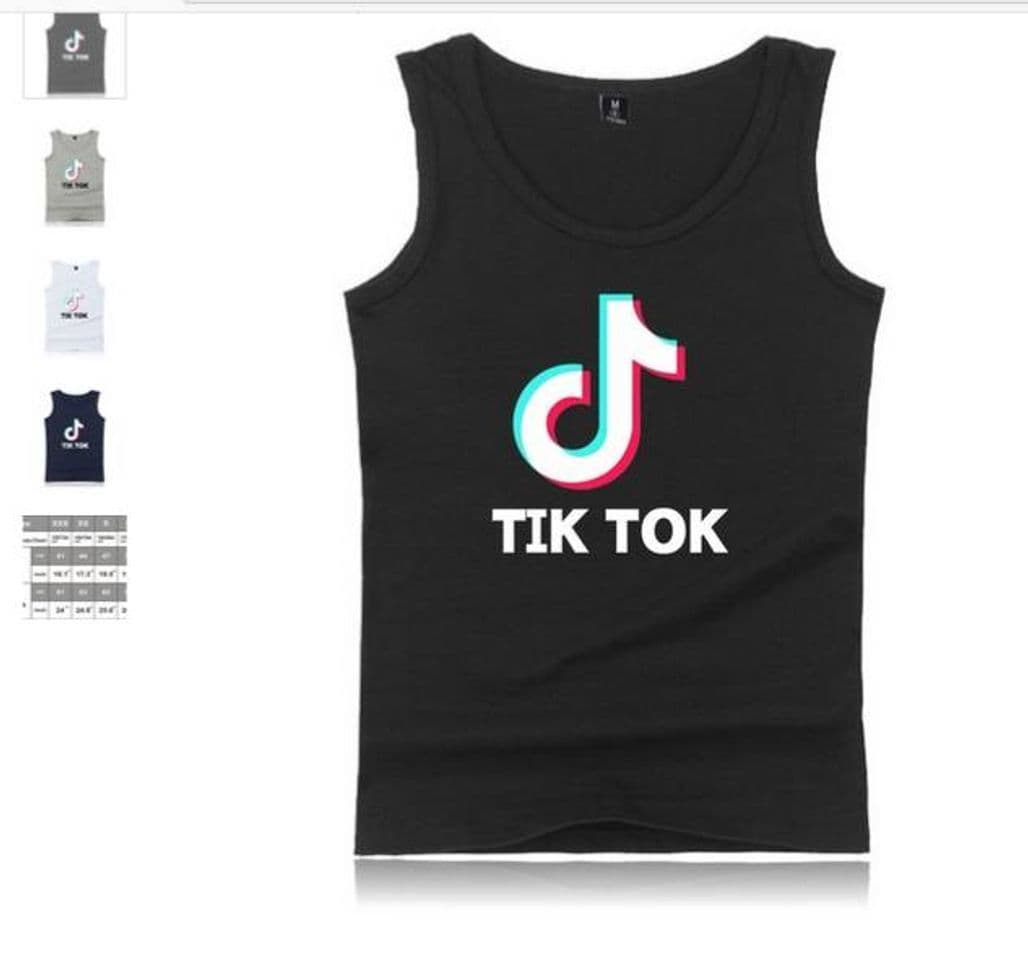 Fashion Camisa Sin Mangas Tik Tok