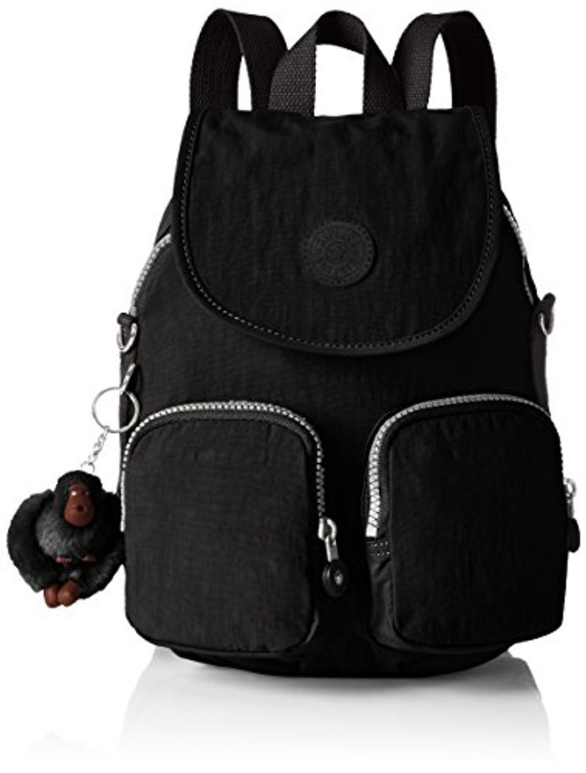 Moda Kipling Firefly Up, Mochila para Mujer, Negro