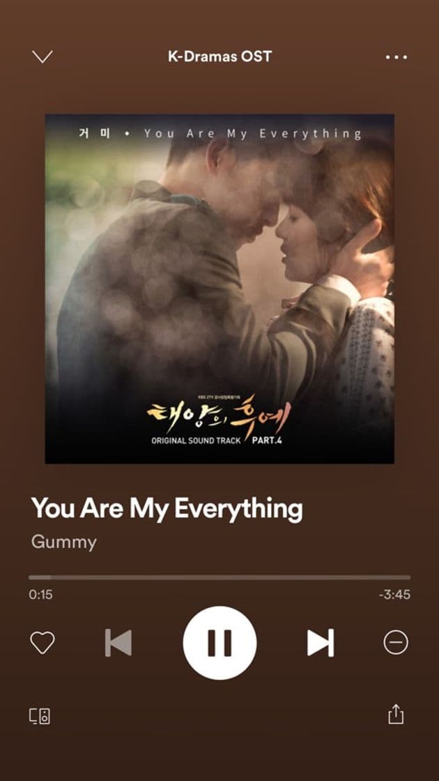 Canción You are My Everything ( Gummy)