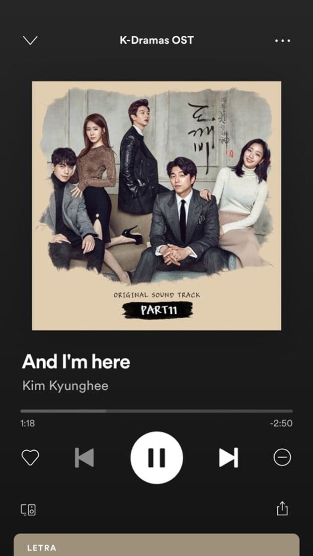 Canción And I'm here (Kim Kyunghee) Guardian Goblin