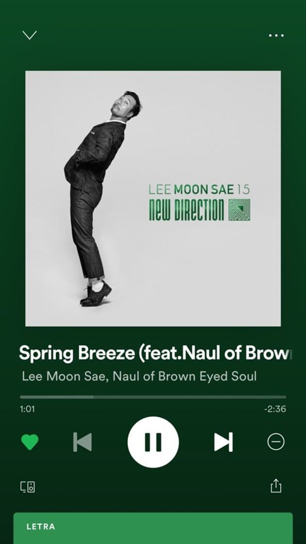 Canción ONCE AGAIN OST Spring breeze (Feat.Naul of Brown eyed Soul 