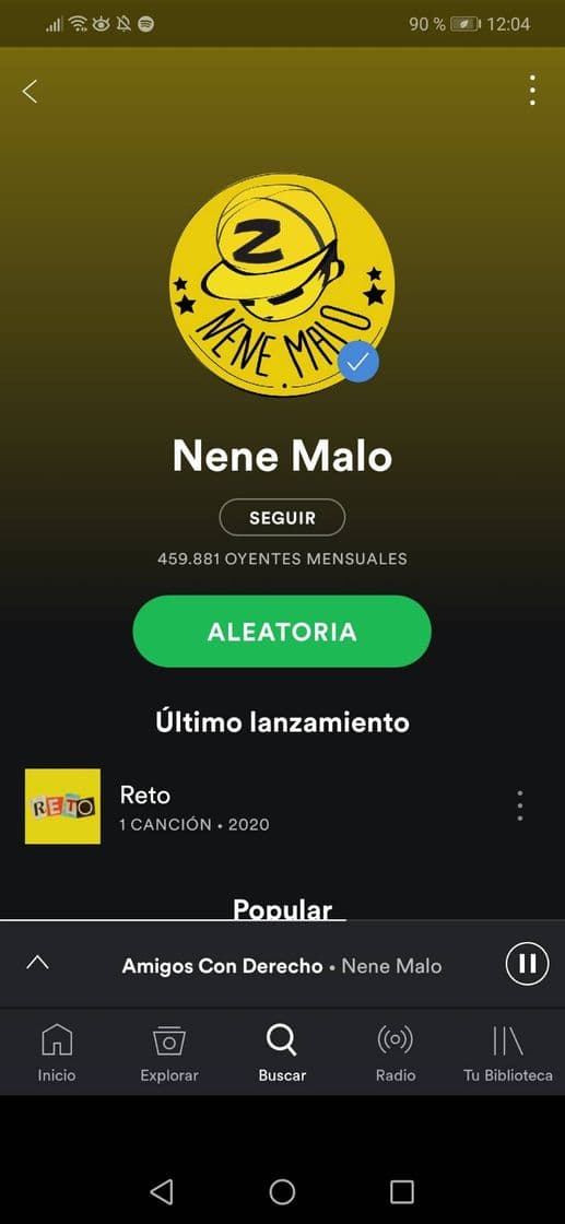 Music Amigos con derecho/Nene Malo