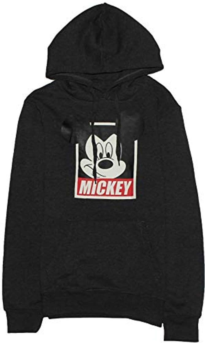 Producto Disney Sudadera con Capucha de Mickey Mouse Hombre Gris Gris Oscuro M