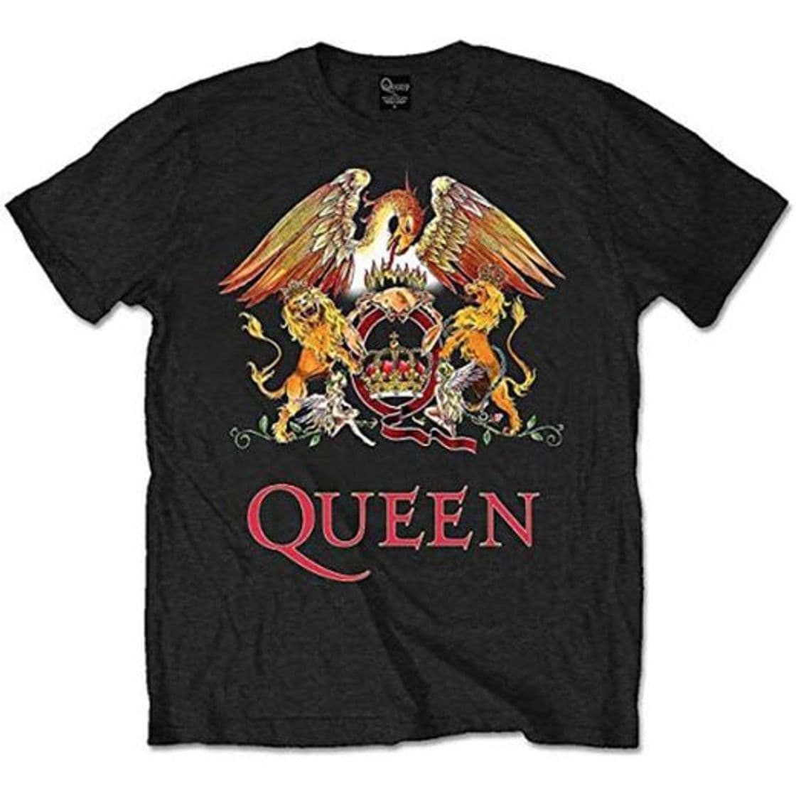 Producto Queen Classic Crest Camiseta, Schwarz