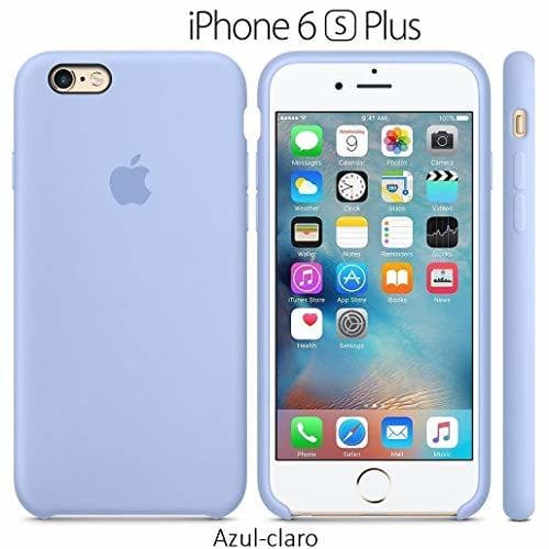 Electronic Funda Silicona para iPhone 6 Plus y 6s Plus Silicone Case, Logo