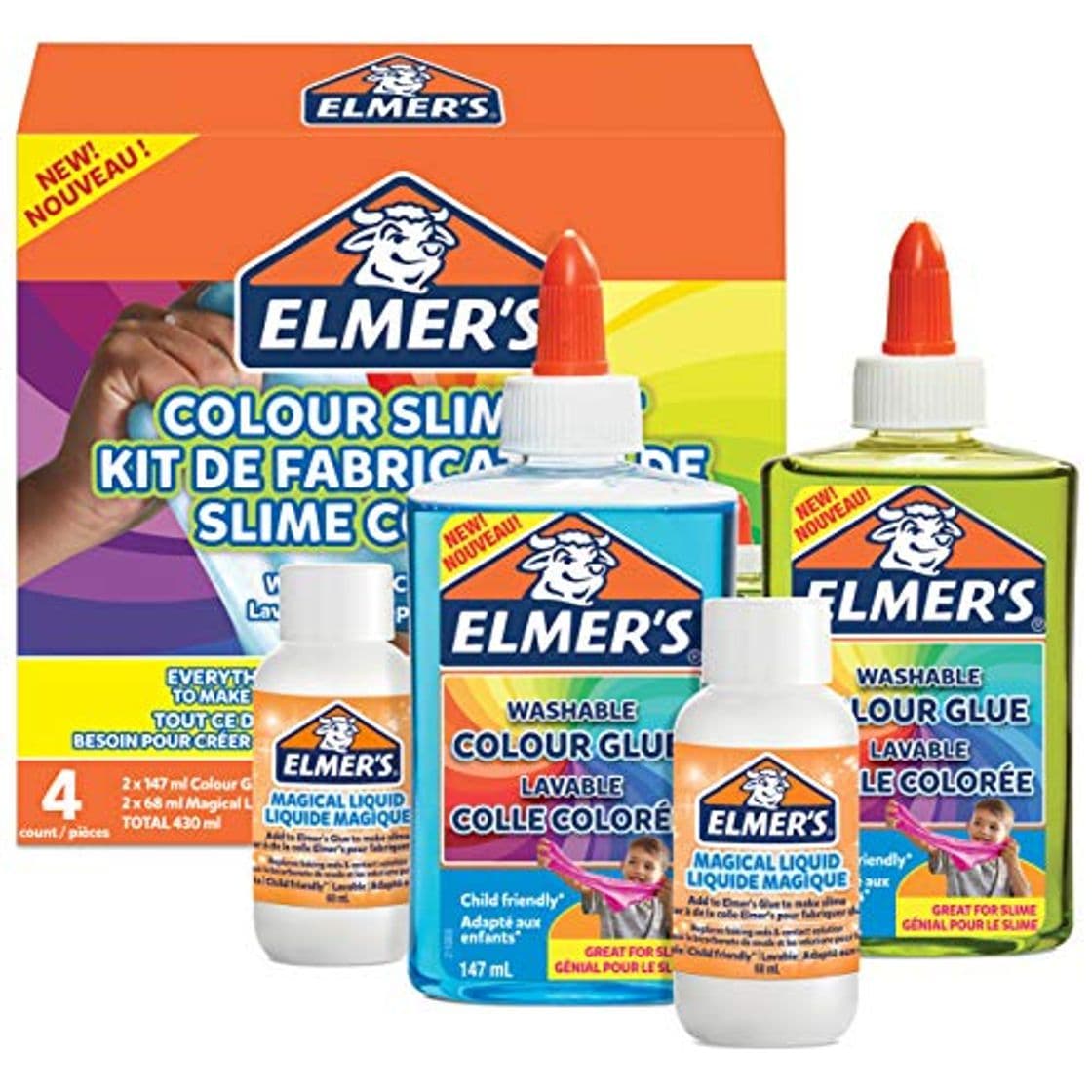 Producto Elmer’s Kit Slime de Color Translucido