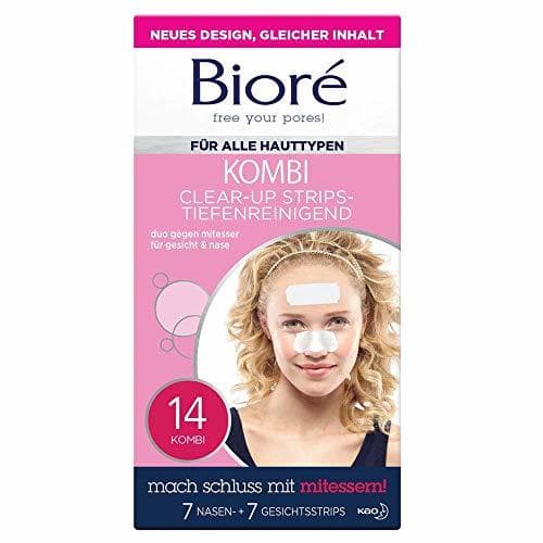 Lugar bioré 14 combinado Clear de Up de Strips – tiefenreinigend