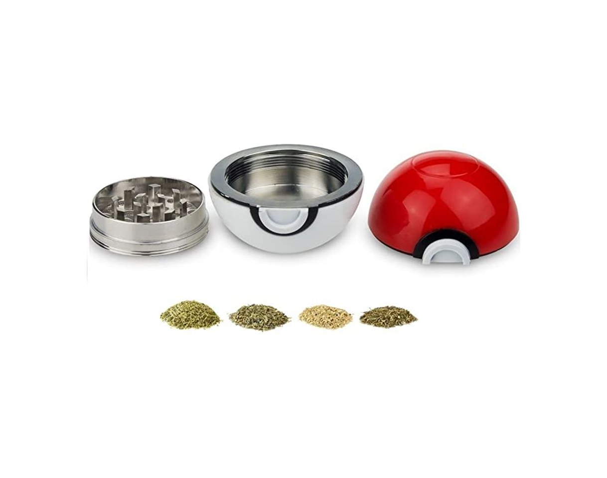 Elemento de la categoría hogar Grinder Pokemon Picador Pokeball Spice Mill 3 Piezas 2 pulgadas trituradora-HIBRON