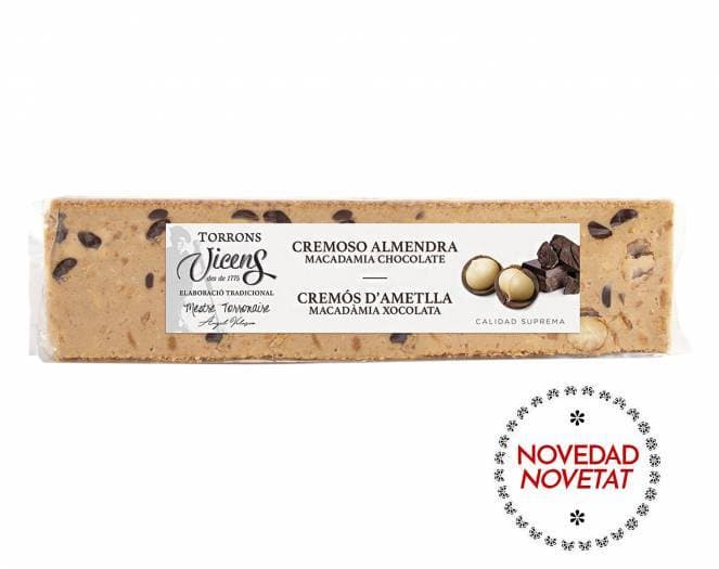 Product Turrón Cremoso Almendra Macadamia Caramelizada y Chocolate ...