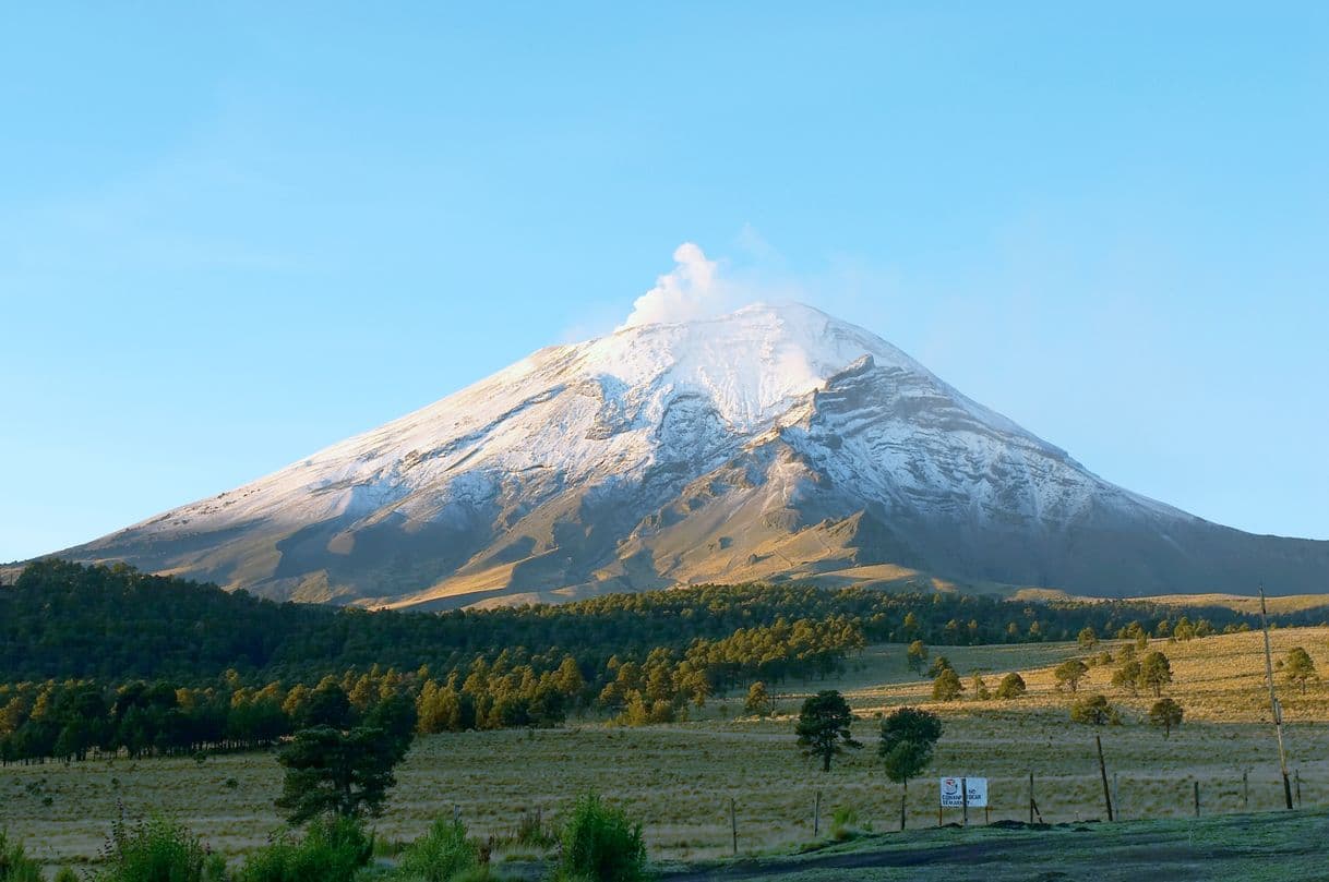 Lugar Popocatépetl