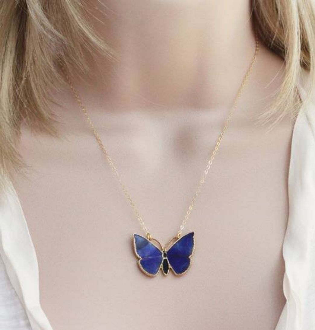 Producto Blue butterfly Necklace 