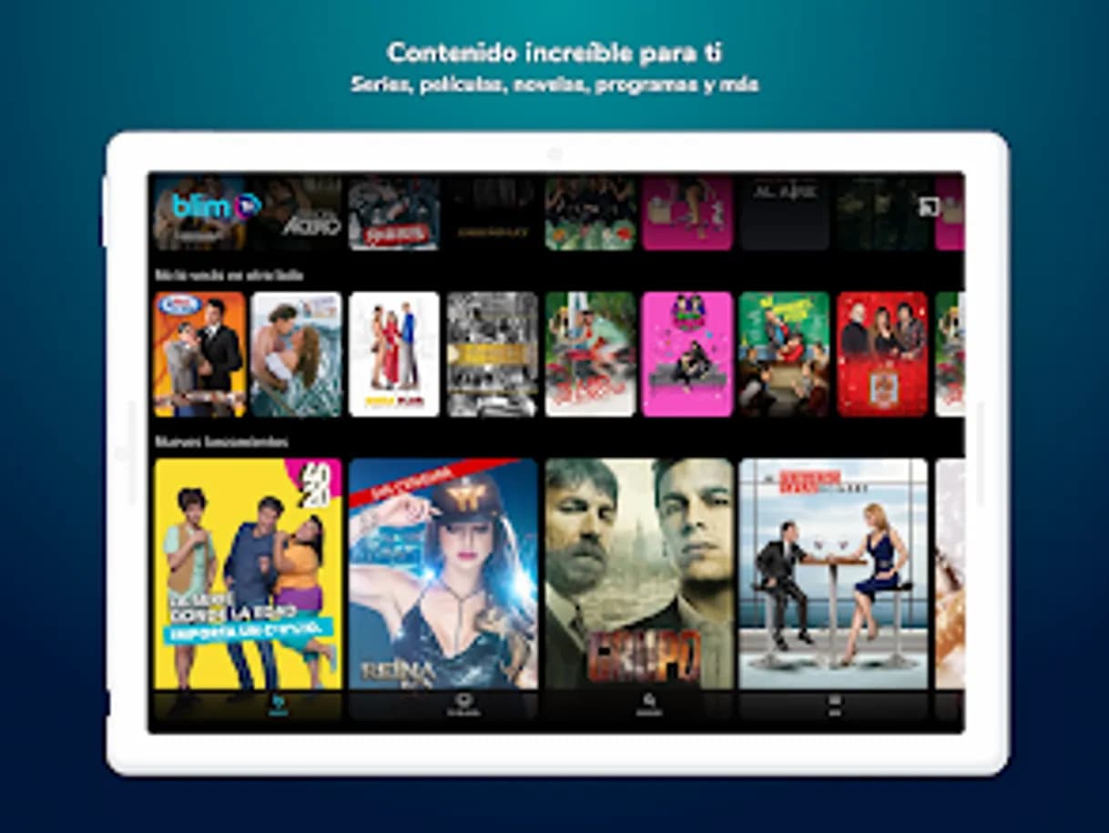 App blim tv - Series, Películas, Novelas, Caricaturas y más.