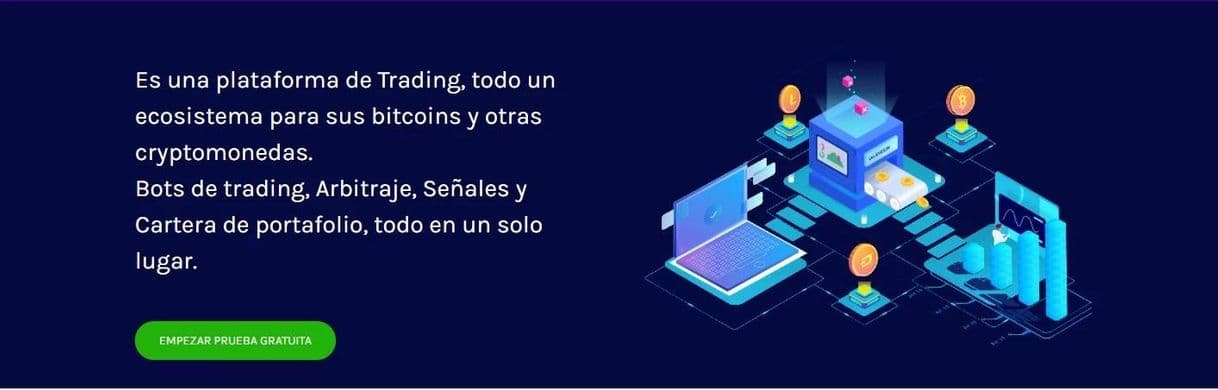 Moda PLATAFORMA DE ARBITRAJE Y TRADING AUTOMÁTICO DE CRIPTOMONEDA