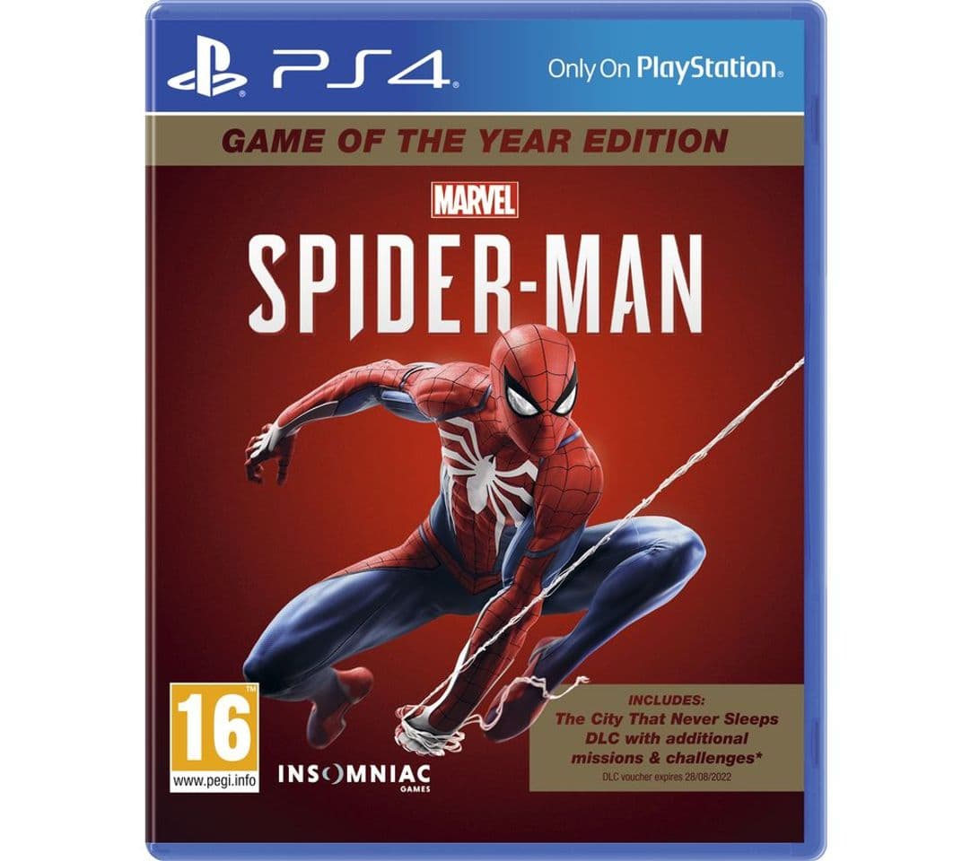 Fashion Marvel's Spider-Man: Game of The Year Edition - PlayStation 