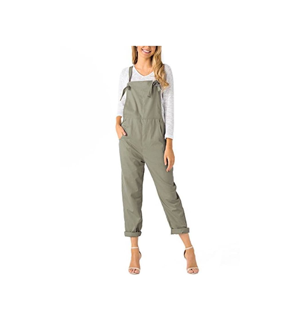 Producto YOINS Mujer Peto de Pantalones Largo Suelto Mono Bolsillos Casual Playa Fiesta