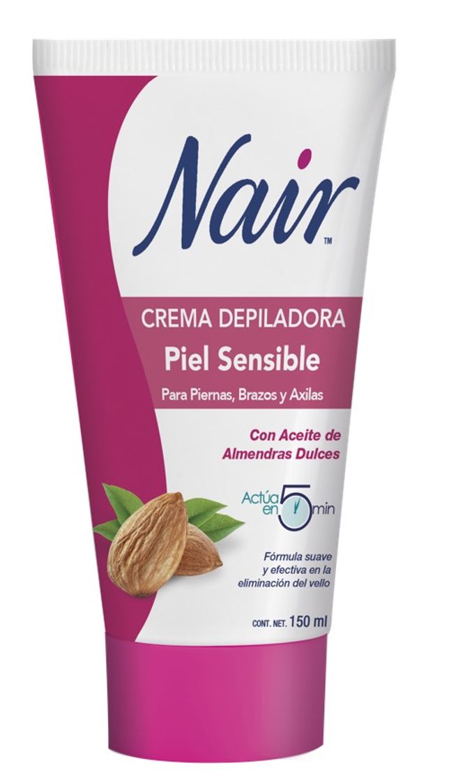 Fashion NAIR crema depilatoria piel sensible 