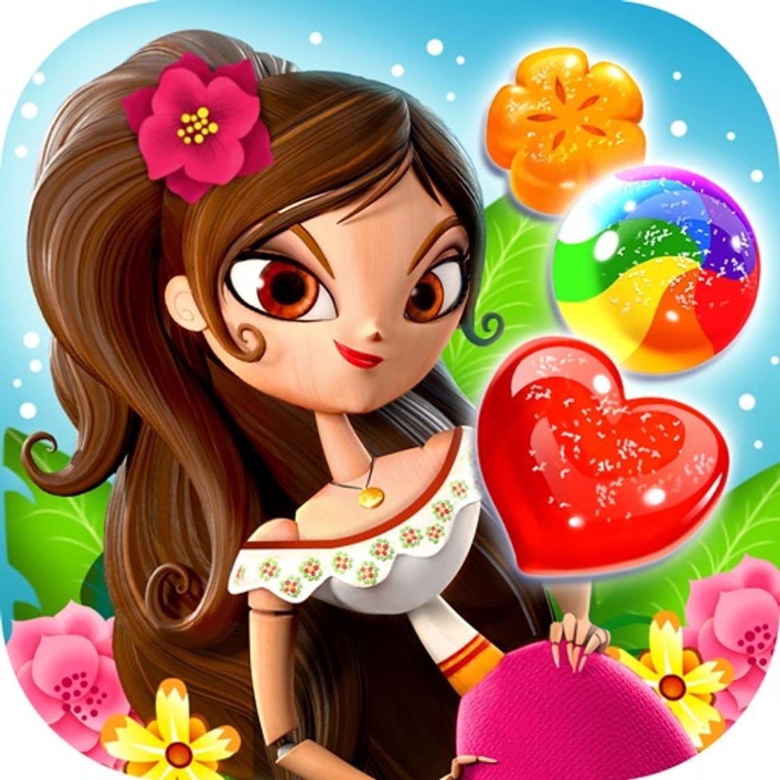 App Sugar Smash: Book of Life