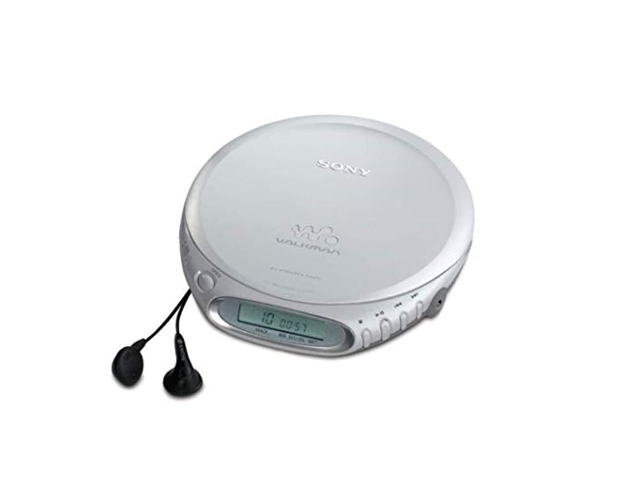 Product Sony D-EJ361 Personal CD Discman Walkman Personal CD Player Plata - Unidad