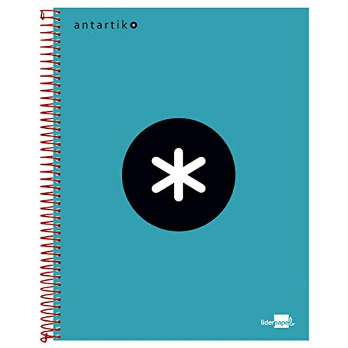 Product Liderpapel Cuaderno Espiral  A4 Micro Antartik Tapa Forrada 120H 100 Gr