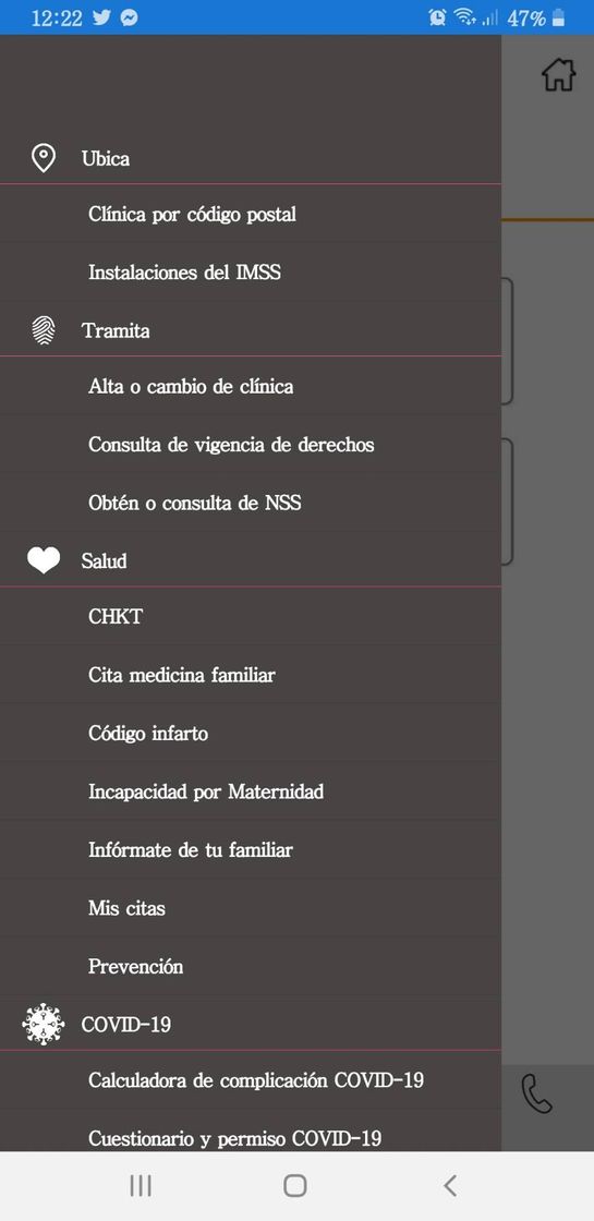 App La app del IMSS para tramitar citas,sello de vigencia 