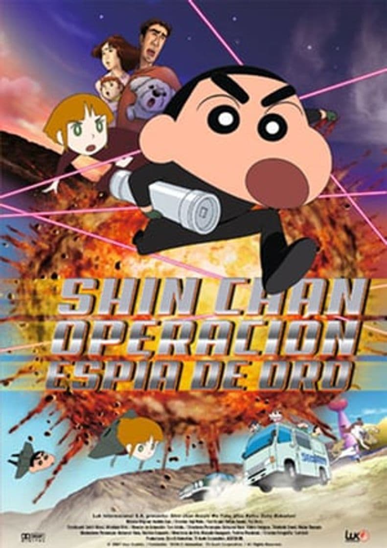 Película Crayon Shin-chan: Fierceness That Invites Storm! Operation Golden Spy