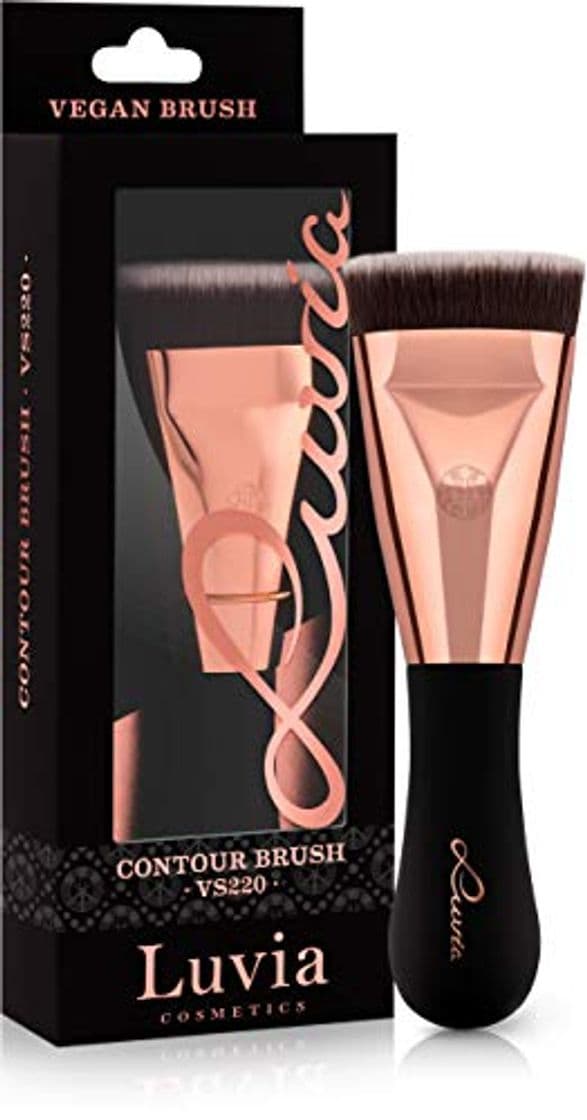 Producto La Mejor Brocha para el Contorno Profesional – Perfecta en la aplicación de polvos y cremas para el Contouring – Pincel Maquillaje Vegano – Pincel Contorno Vegan Signature VS 220