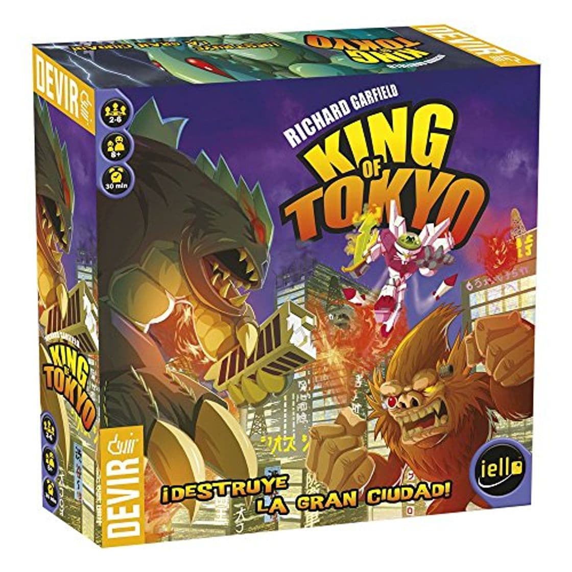 Product Devir - King of Tokyo, Juego de Mesa