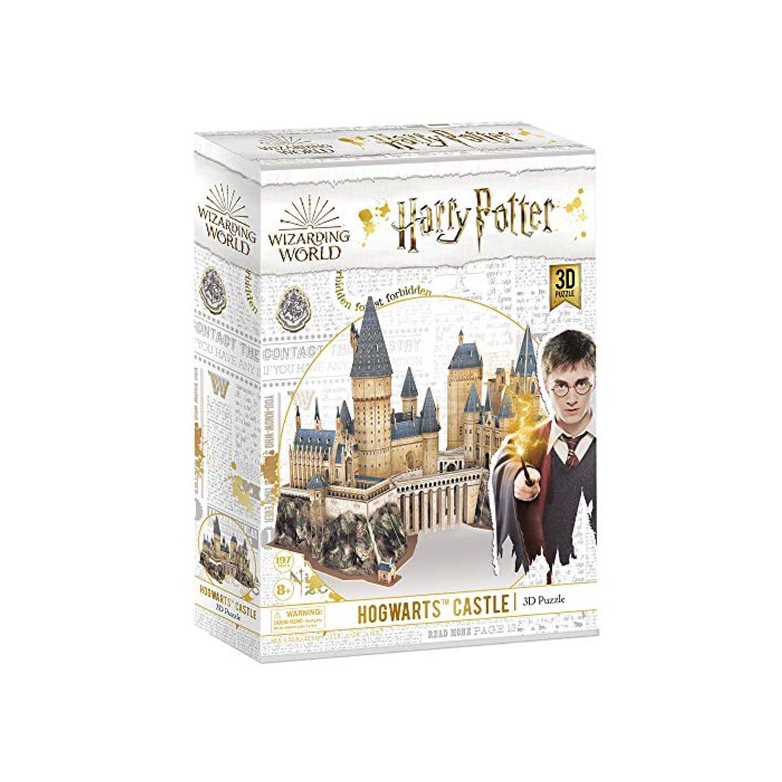 Product CubicFun Puzzle 3D Harry Potter Hogwarts Castillo Escuela de Brujería y Hechicería