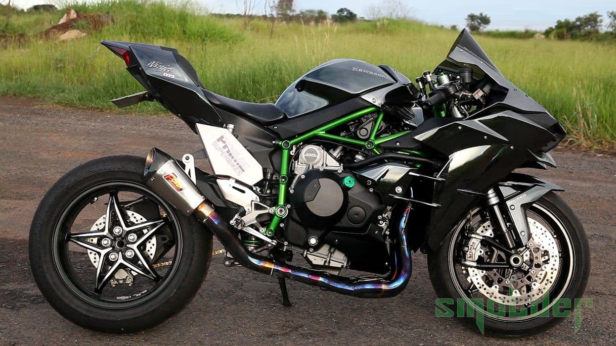 Moda Kawasaki Ninja H2 Carbon el más rápido