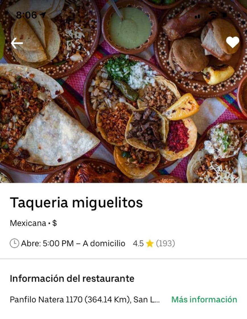 Restaurants Taqueria Miguelitos