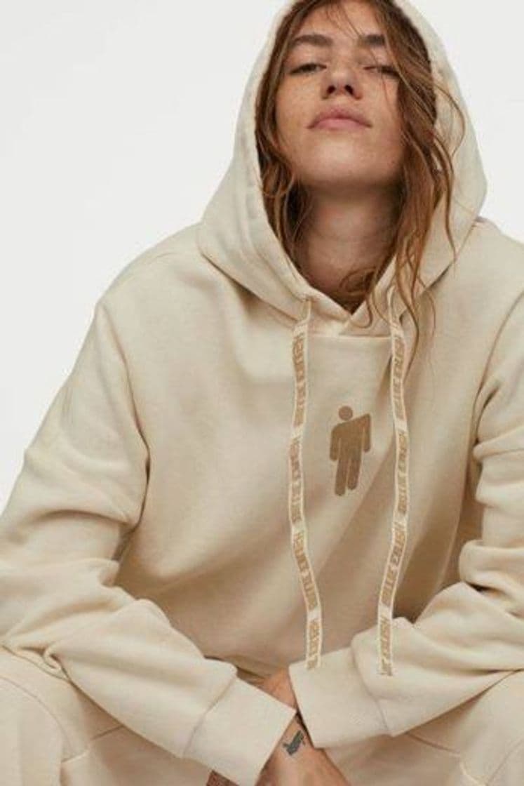 Product Sudadera Billie Eilish beige claro