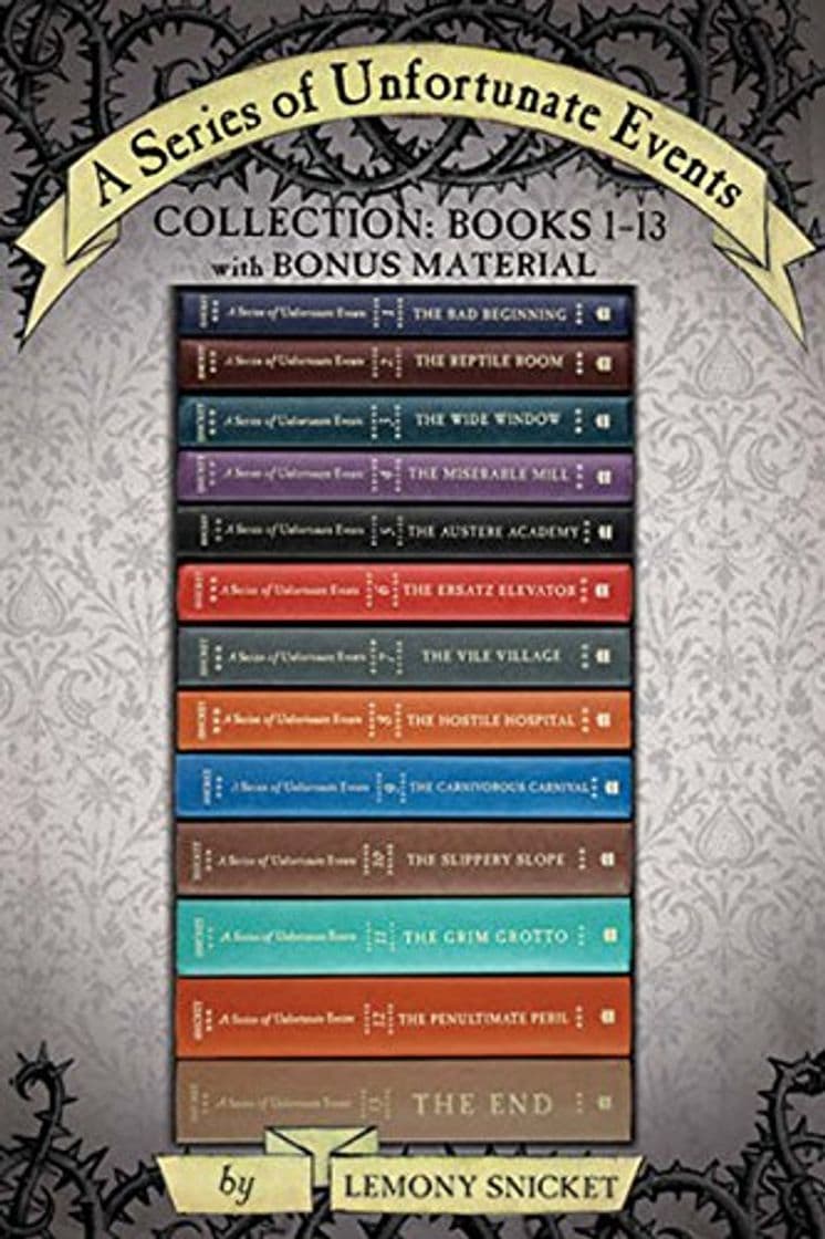 Libro A Series of Unfortunate Events Complete Collection: Books 1-13: With Bonus Material