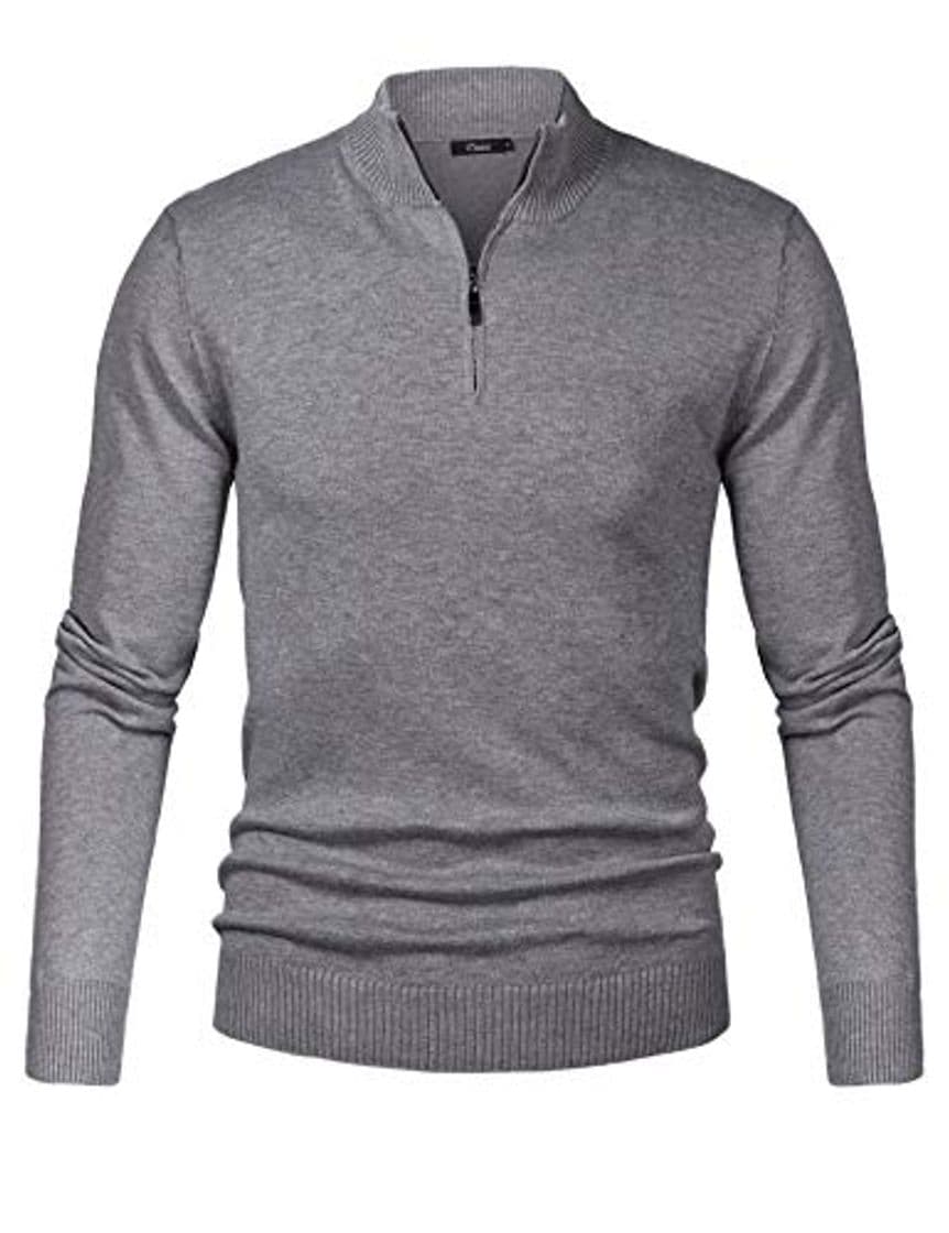 Fashion iClosam Jersey De Lana Hombre Punto Sudadera De Punto Grueso para Hombre Outwear Tops Sueltos