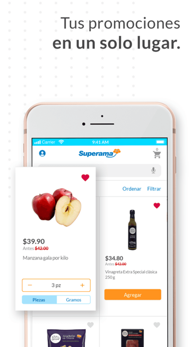 App Superama: Tu súper a domicilio