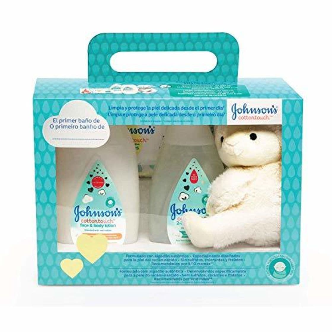 Product johnson's Baby Set Cotton Touch Gel De Baño 300 ml