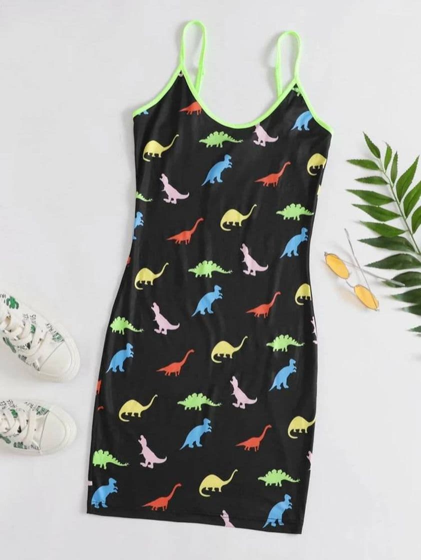 Moda Vestido Dinosaurios ⭐ | SHEIN |