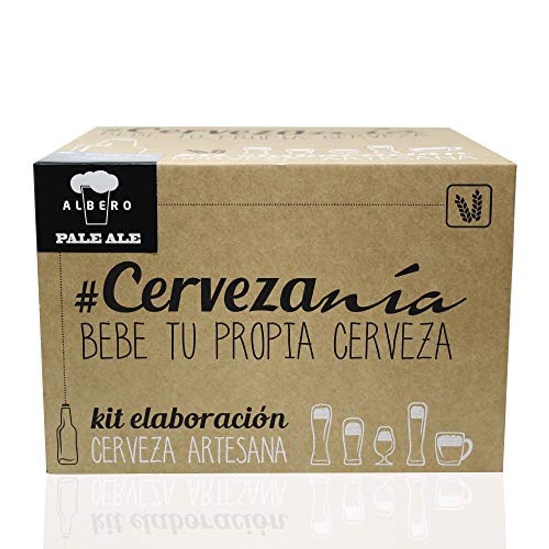 Producto #Cervezanía - Kit de elaboración de cerveza rubia Pale Ale